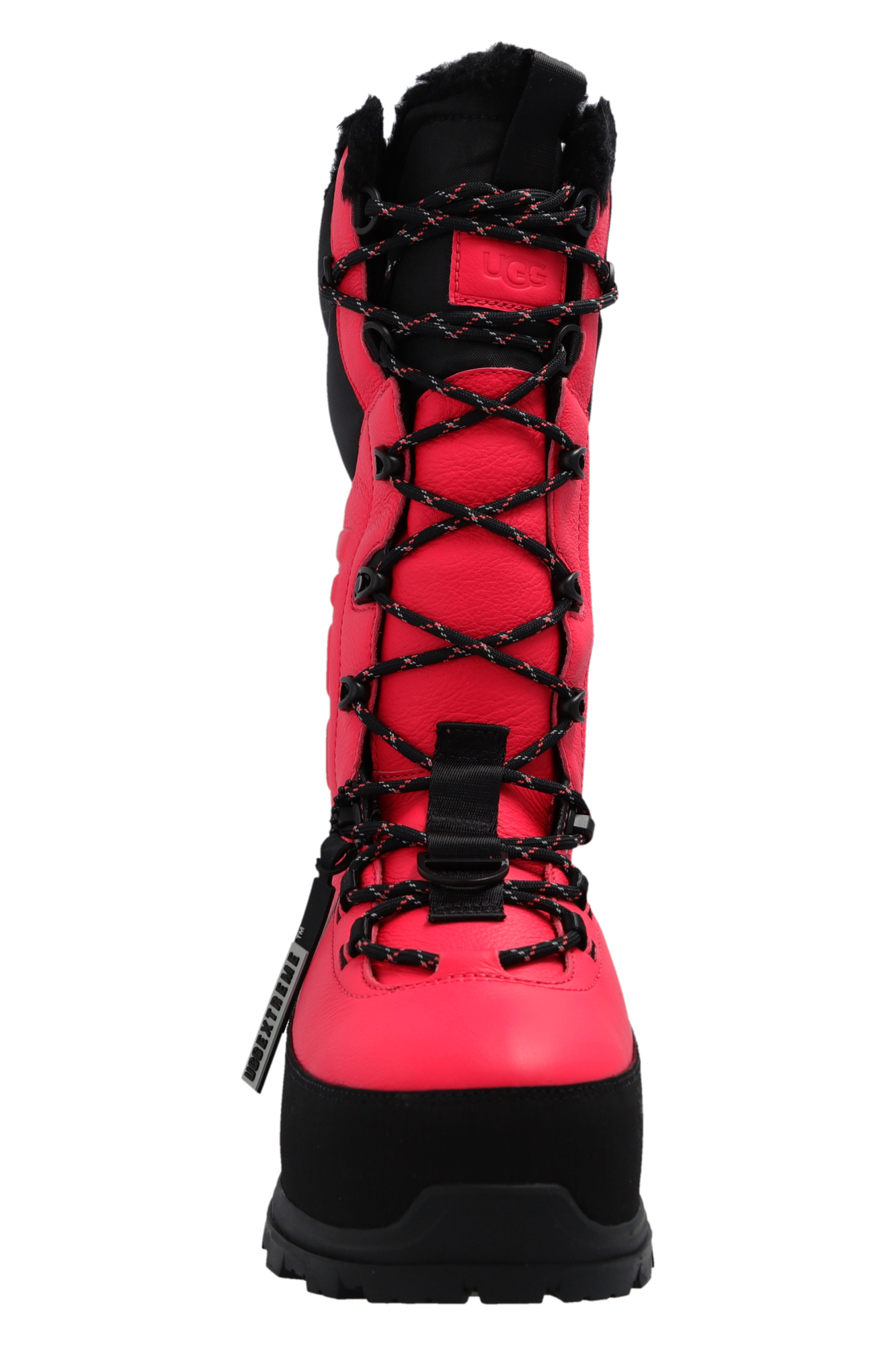 Red lace up ugg hot sale boots